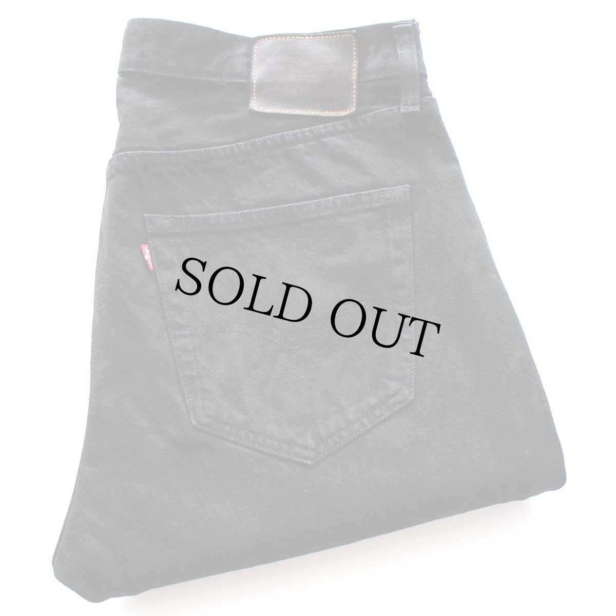 画像1: LEVI'Sリーバイス PREMIUM 501 BIGE 後染め ブラック デニムパンツ W36 L32★SDP3982 (1)