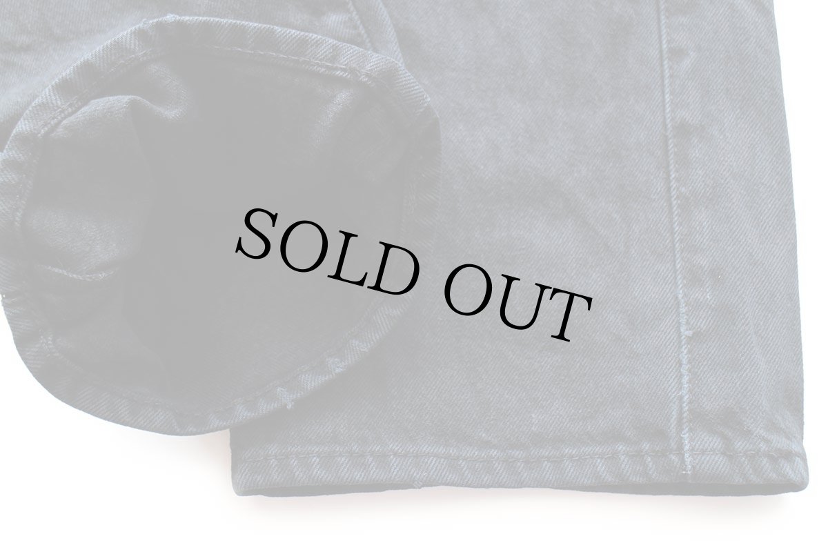 画像8: LEVI'Sリーバイス PREMIUM 501 BIGE 後染め ブラック デニムパンツ W34 L30★SDP3983 (8)