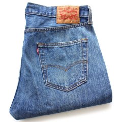 80s USA製 Levi'sリーバイス 501 ケミカルウォッシュ デニムパンツ W32