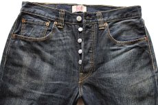 画像4: トルコ製 Levi'sリーバイス 501 USED加工 デニムパンツ W32 L32★SDP3963 ユーロ (4)