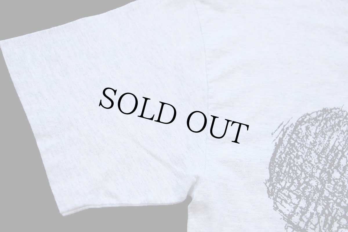 画像6: 90s Disneyディズニー ミッキー マウス New York ニューヨーク アート コットンTシャツ 杢ライトグレー M (6)