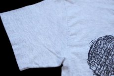 画像6: 90s Disneyディズニー ミッキー マウス New York ニューヨーク アート コットンTシャツ 杢ライトグレー M (6)
