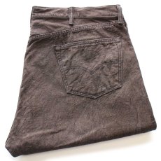 画像1: Levi'sリーバイス 501 CONE DENIM WHITE OAK 先染め カラーデニムパンツ 焦げ茶 W46★SDP4140 特大 (1)
