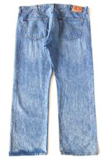 画像3: Levi'sリーバイス 501 USED加工 ケミカルウォッシュ デニムパンツ W42 L30★SDP4092 アシッド (3)