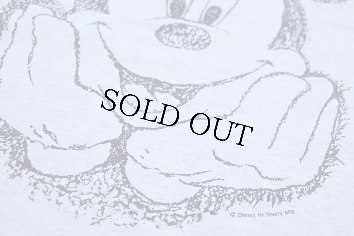 画像4: 90s Disneyディズニー ミッキー マウス New York ニューヨーク アート コットンTシャツ 杢ライトグレー M (4)