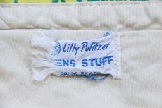 画像4: 70s Lilly Pulitzer アート パッチワーク プリント ショートパンツ W33★ショーツ (4)
