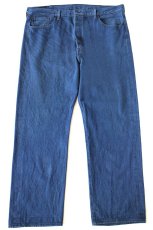 画像2: Levi'sリーバイス 501 カラーデニムパンツ ネイビー W42 L32★SDP4142 (2)