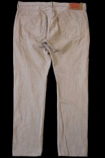 画像3: Levi'sリーバイス 501 後染め カラーデニムパンツ カスタム ティンバーウルフ W36★SDP4059 (3)