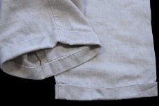 画像7: 90s USA製 DOCKERSドッカーズ LOOSE FIT ツータック スラックス リネン×コットンパンツ ベージュ W34 L30★Levi'sリーバイス (7)