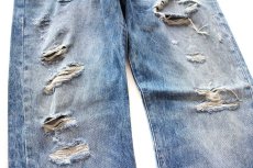 画像6: Levi'sリーバイス 501 USED加工 ケミカルウォッシュ デニムパンツ W38 L32★SDP4128 アシッド (6)