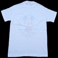 画像3: 90s USA製 Disneyディズニー MICKEY ミッキー マウス Florida Tシャツ 白 L (3)