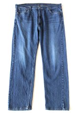 画像2: Levi'sリーバイス 505 USED加工 ストレッチ デニムパンツ W42 L32★SDP4117 (2)