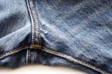 画像7: Levi'sリーバイス 501 ダメージ デニムパンツ ヒゲ W42 L30★SDP4093 (7)