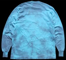 画像3: 90s USA製 The Walt Disney Studios ディズニー ロゴ タイダイ染め コットン 長袖Tシャツ XL (3)