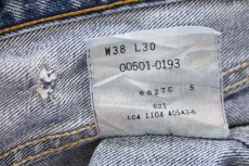 画像6: 00s メキシコ製 Levi'sリーバイス 501 デニムパンツ W38 L30★SDP4108 (6)