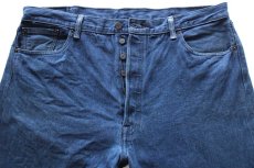 画像4: Levi'sリーバイス 501 カラーデニムパンツ ネイビー W42 L32★SDP4142 (4)
