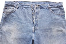 画像4: 00s Levi'sリーバイス 501 ダメージ デニムパンツ W46 L32★SDP4082 特大 (4)
