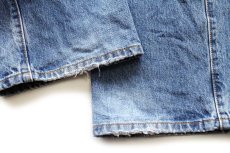 画像9: Levi'sリーバイス 501 ダメージ デニムパンツ ヒゲ W42 L30★SDP4093 (9)