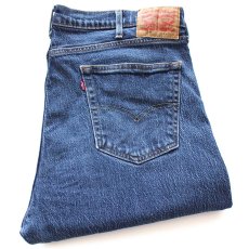画像1: Levi'sリーバイス 505 USED加工 ストレッチ デニムパンツ W42 L32★SDP4117 (1)