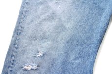 画像8: 00s Levi'sリーバイス 501 ダメージ デニムパンツ W46 L32★SDP4082 特大 (8)