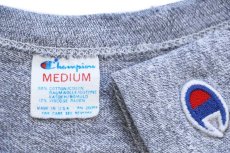 画像5: 80s USA製 Championチャンピオン ACADEMY 88/12 Tシャツ 杢グレー M (5)