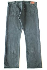 画像3: Levi'sリーバイス 501 後染め カラーデニムパンツ グラファイト W40 L32★SDP4139 (3)