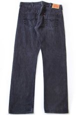 画像3: Levi'sリーバイス 501 ブラック デニムパンツ W38 L34★SDP4147 (3)