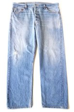 画像2: 00s Levi'sリーバイス 501 ダメージ デニムパンツ ヒゲ W38★SDP4170 (2)