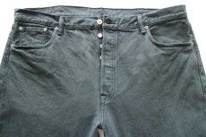 画像4: Levi'sリーバイス 501 後染め カラーデニムパンツ グラファイト W40 L32★SDP4139 (4)