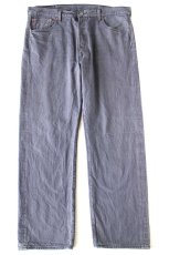 画像2: Levi'sリーバイス 501 先染め グレー デニムパンツ W38 L32★SDP4143 (2)