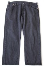 画像2: Levi'sリーバイス 501 ブラック デニムパンツ W40★SDP4153 (2)