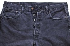 画像4: Levi'sリーバイス 501 ブラック デニムパンツ W38 L34★SDP4147 (4)