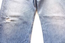画像7: 00s Levi'sリーバイス 501 ダメージ デニムパンツ ヒゲ W38★SDP4170 (7)