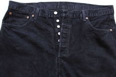 画像4: Levi'sリーバイス 501 ブラック デニムパンツ W42 L32★SDP4154 (4)