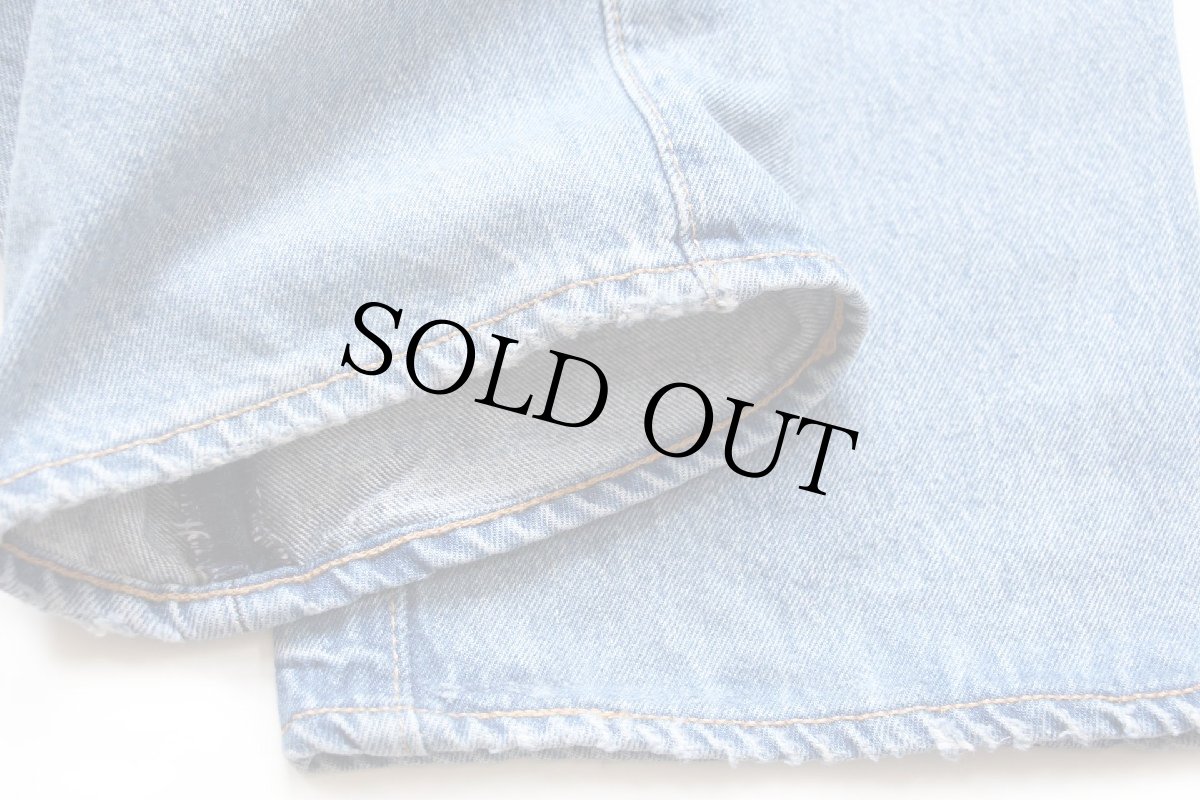 画像7: Levi'sリーバイス 501 USED加工 デニムパンツ ヒゲ W40 L32★SDP4181 (7)