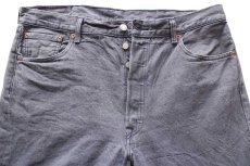 画像4: Levi'sリーバイス 501 先染め グレー デニムパンツ W38 L32★SDP4143 (4)