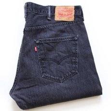 画像1: Levi'sリーバイス 501 ブラック デニムパンツ W38 L34★SDP4147 (1)