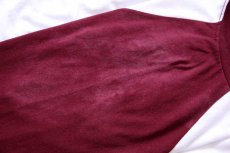 画像7: I'm a Pepper DrPepperドクターペッパー ロゴ 七分袖 ラグランTシャツ 白×ワインレッド 2XL★特大 (7)