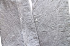 画像6: Levi'sリーバイス 501 ブリーチ飛び 先染め グレー デニムパンツ W38 L32★SDP4196 (6)