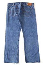 画像3: Levi'sリーバイス 501 ダメージ デニムパンツ ヒゲ W38 L30★SDP4220 (3)