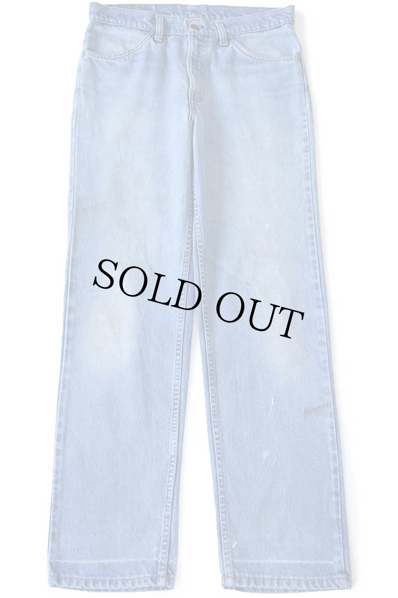 画像2: 70s USA製 Levi'sリーバイス 519 デニムパンツ W33 L32 (2)