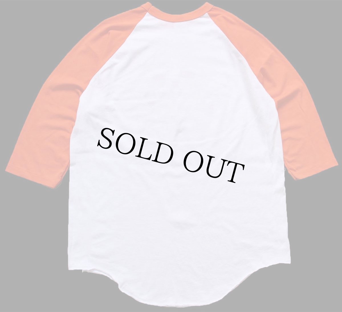 画像2: 80s USA製 CORNING イラスト 七分袖 ラグランTシャツ 白×オレンジ XL (2)