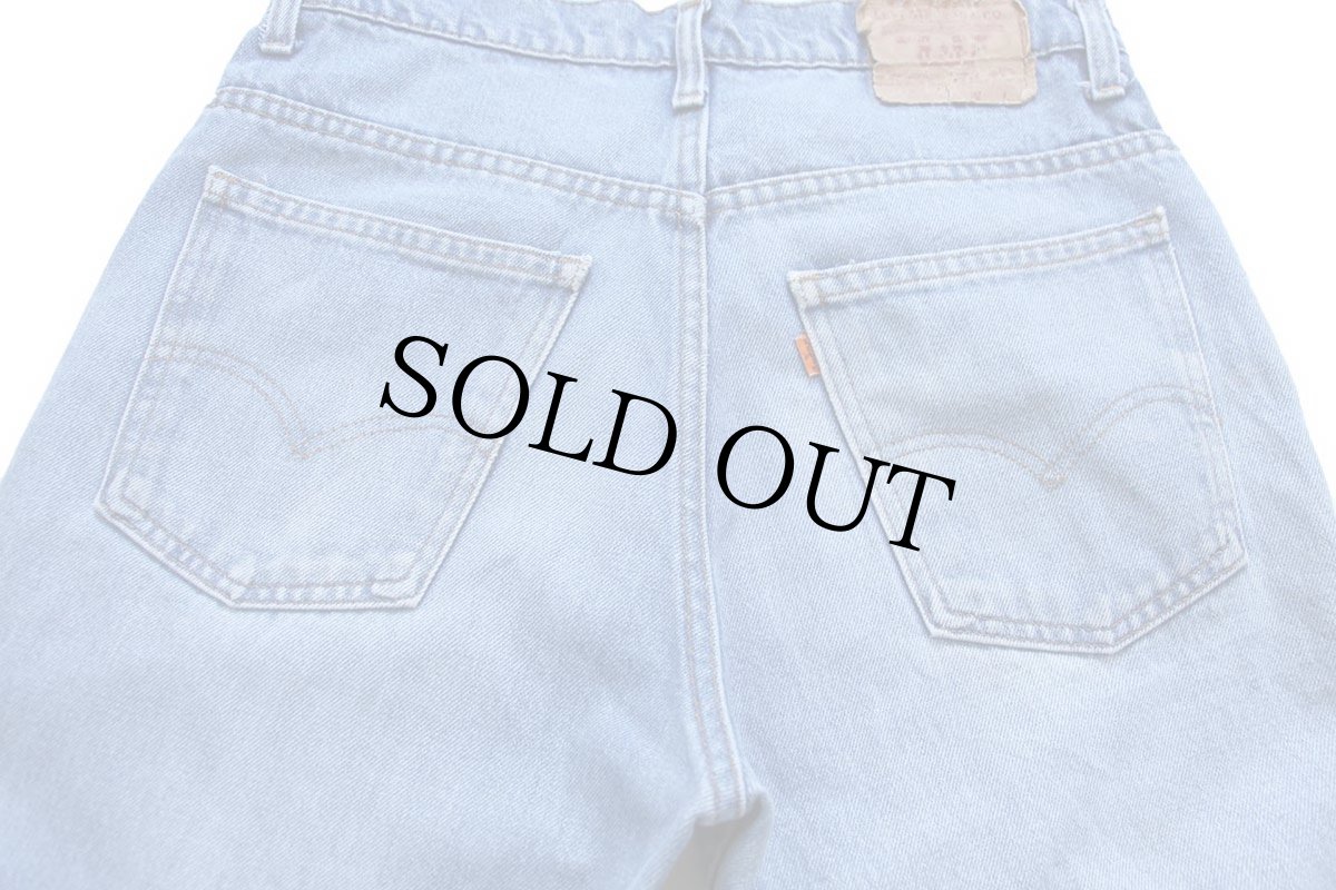 画像5: 70s USA製 Levi'sリーバイス 519 デニムパンツ W33 L32 (5)