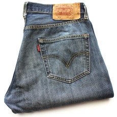 画像1: トルコ製 Levi'sリーバイス 501 USED加工 デニムパンツ W34 L32★SDP4239 ユーロ (1)