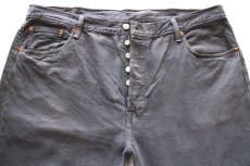 画像4: Levi'sリーバイス 501 後染め カラーデニムパンツ グレー W40 L32★SDP4198 (4)