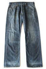画像2: トルコ製 Levi'sリーバイス 501 USED加工 デニムパンツ W34 L32★SDP4239 ユーロ (2)