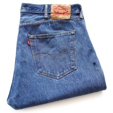 画像1: Levi'sリーバイス 501 ダメージ デニムパンツ ヒゲ W38 L30★SDP4220 (1)