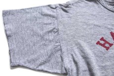 画像6: 70s USA製 Championチャンピオン HARVARD 88/12 Tシャツ 杢グレー M (6)