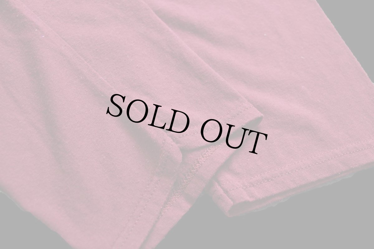 画像6: I'm a Pepper DrPepperドクターペッパー ロゴ 七分袖 ラグランTシャツ 白×ワインレッド 2XL★特大 (6)