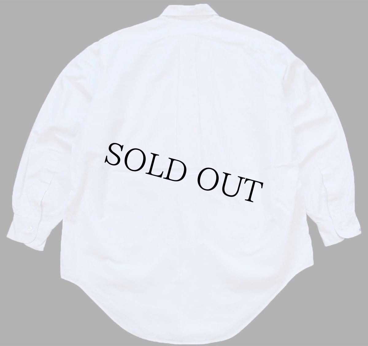 画像2: 70s USA製 Brooks Brothersブルックスブラザーズ Makers 6ボタン SAF刺繍 ボタンダウン オックスフォード コットンシャツ 白 15.5 (2)